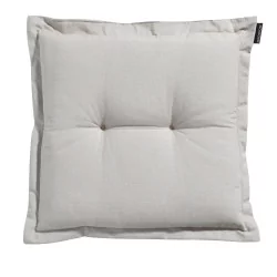 Coussin d'assise PANAMA 50 x 50 cm - MADISON Série Classique - Blanc