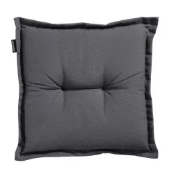 Coussin d'assise PANAMA 50 x 50 cm - MADISON Série Classique - Gris