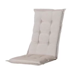 Coussin pour chaise haute PANAMA 105 x 50 cm - MADISON Série Classique - Blanc