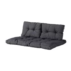 Coussin Panama 120 x 80 cm MADISON - Série Florance - Gris
