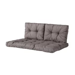 Coussin Panama 120 x 80 cm MADISON - Série Florance - Taupe