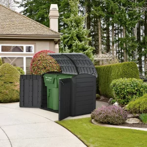 Coffre de rangement pour extérieur multifonction 2000L en résine Charlet Jardin