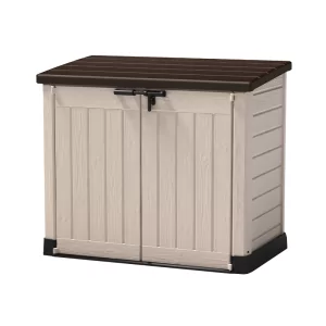 Coffre de jardin multifonctions en résine 1200L l Chalet Jardin