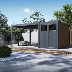 Casetta da giardino per pergola bioclimatica autoportante Ombréa - 4M