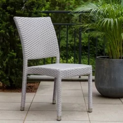 CHAISES ASTONA - grise (LOT DE 6)