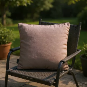 Coussin PANAMA 45 x 45 cm - MADISON Série Classique - Taupe