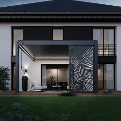 Kit LED Pergola Bioclimatique adossée 4x4M